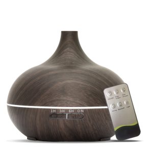 Essential aroma diffuser 550 ml | donker hout