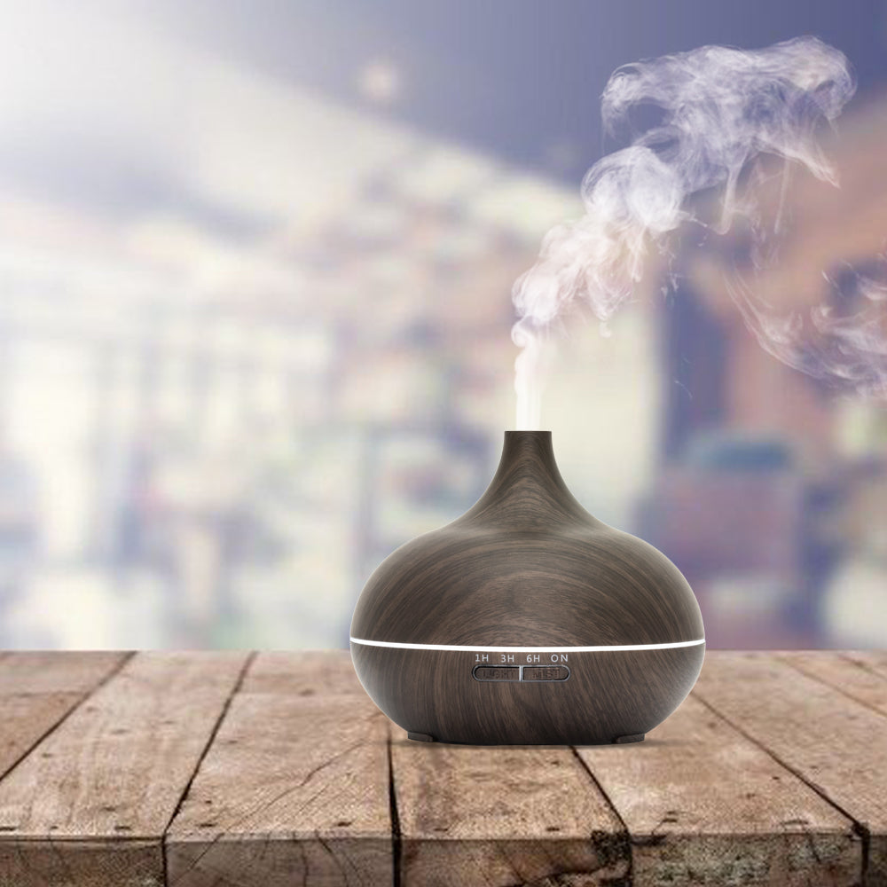 Essential aroma diffuser 550 ml | donker hout - Afbeelding 7