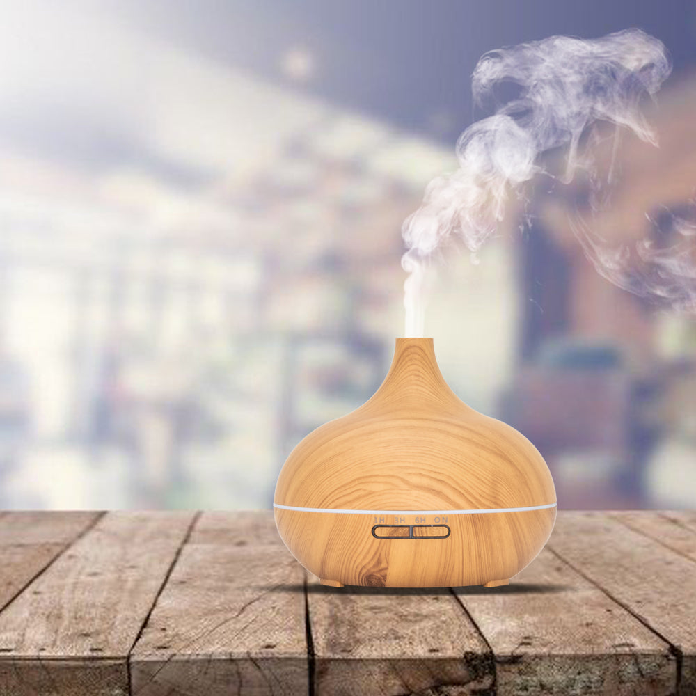 Essential aroma diffuser 550 ml | licht hout - Afbeelding 9