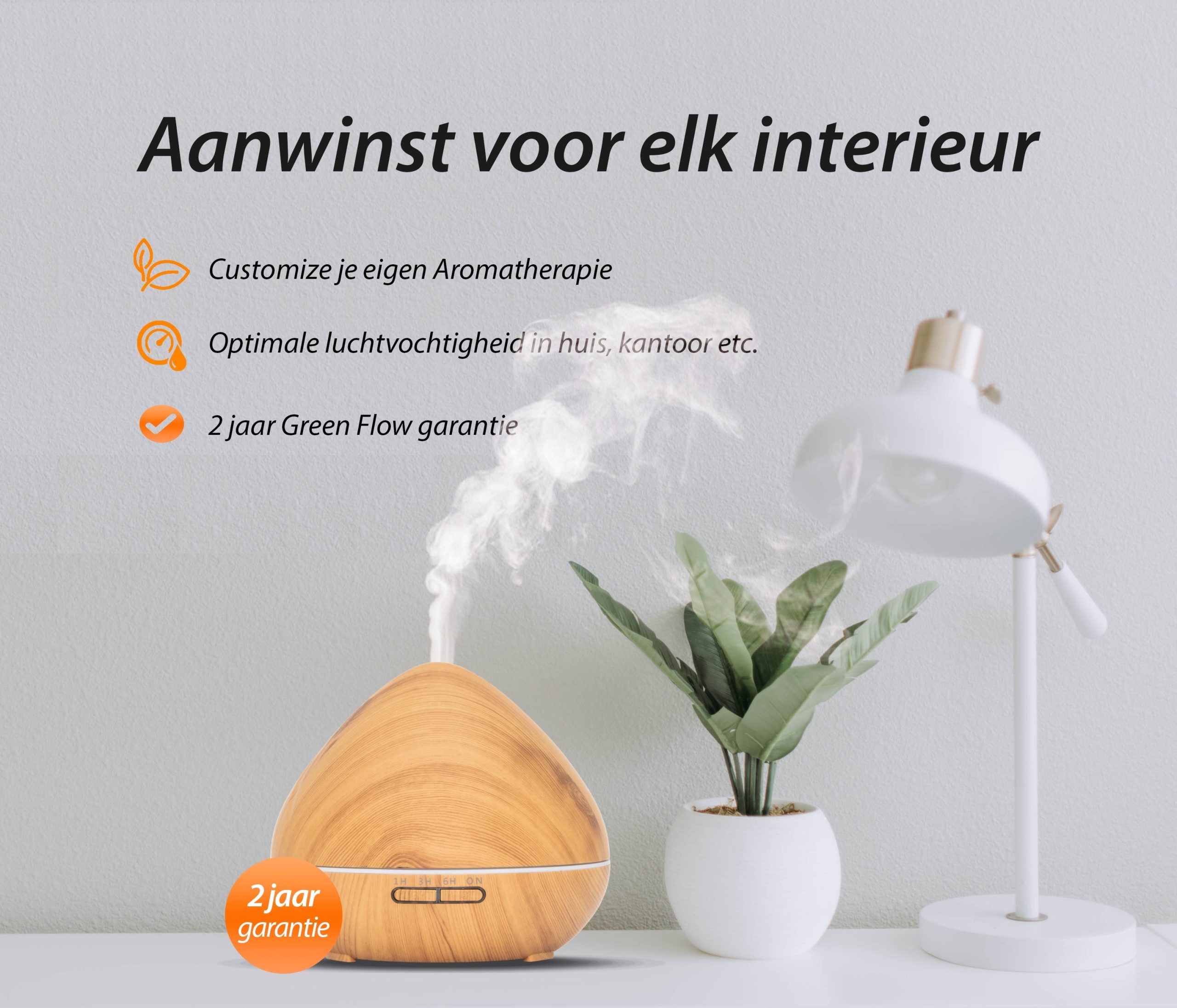 Zen aroma diffuser | licht hout - Afbeelding 10